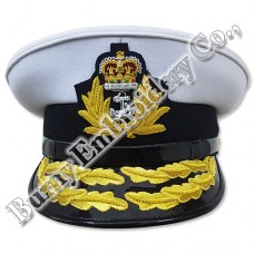 High Quality Officers Embroidered Badge Caps